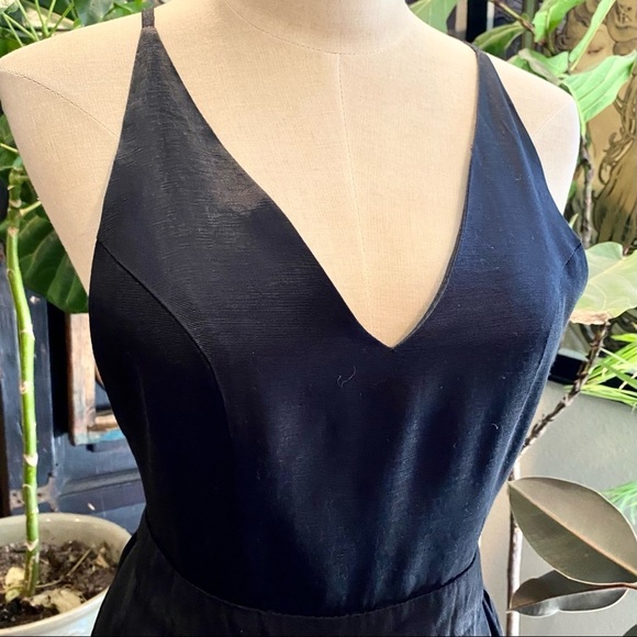 Revolve little black dress swing skirting - Picture 10 of 14